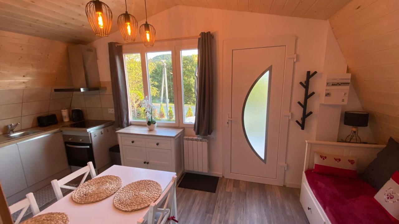 Au-Doux-Altic Chalet Romantique Avec Jacuzzi Et Sauna Metabief Ngoại thất bức ảnh