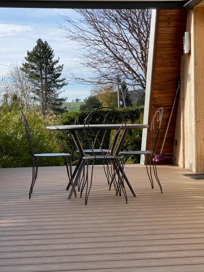 Au-Doux-Altic Chalet Romantique Avec Jacuzzi Et Sauna Metabief Ngoại thất bức ảnh